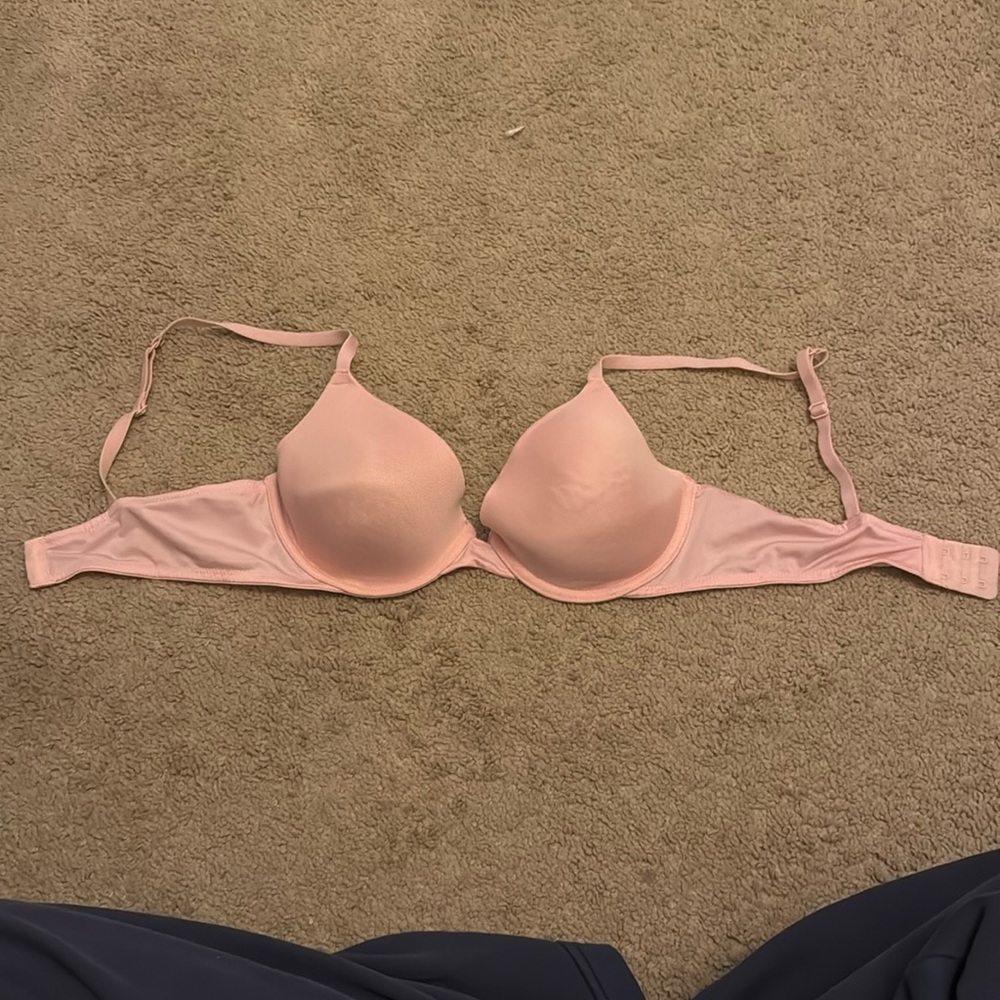pink bra from So. size 34 B.